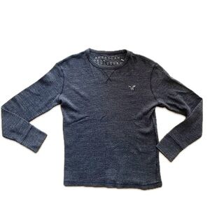 American Eagle Outfitters Charcoal Grey Men’s Long Sleeve Thermal M